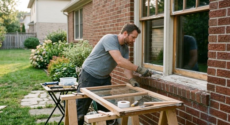 Arched Window Repair in Alpharetta, GA