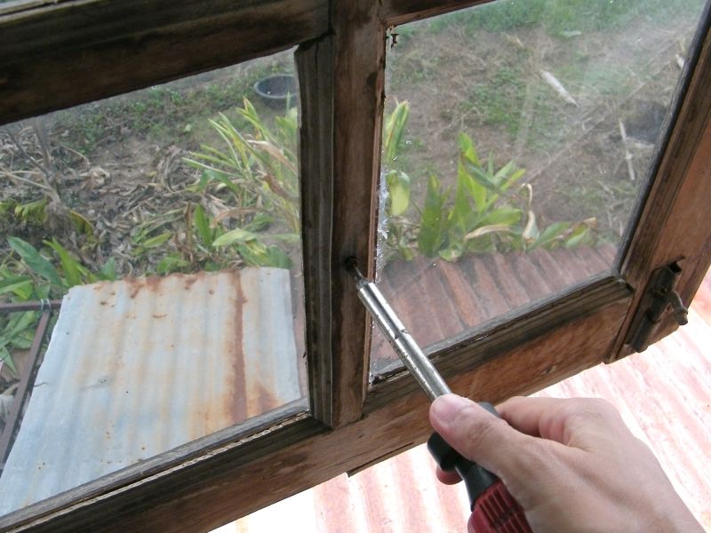 Wood Window Repair detail