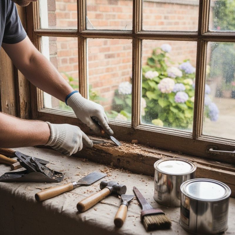 Wood Window Repair in Overland Park, KS