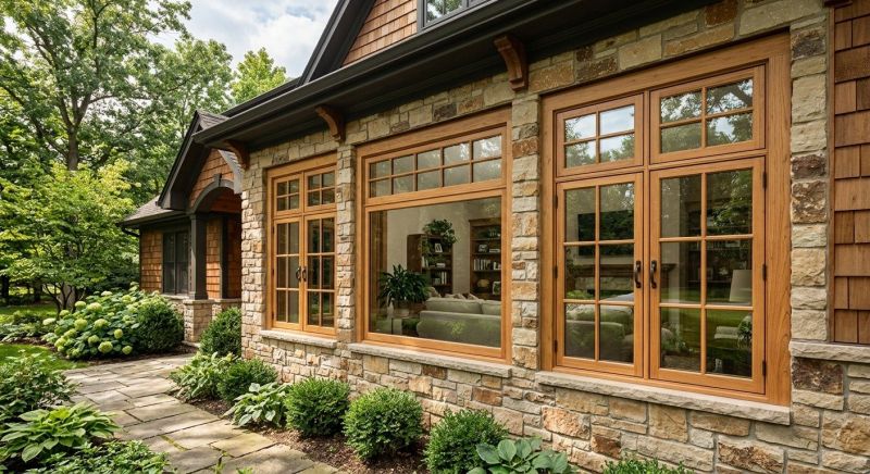 Wood Windows Installation in Mooresville, NC